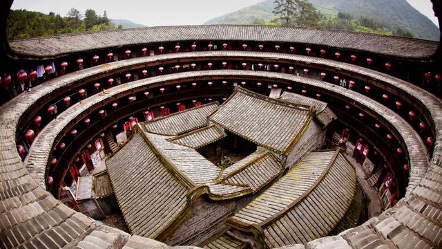 大魚海棠實(shí)景 客家土樓